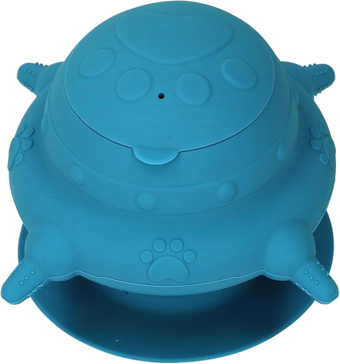 Silicone Puppy Milk Feeder 4 Nipples Small Puppy Nursing Station, Puppy Bottles Simulates Mother's Milk, Feeding Multiple Young Animals, Suitable for Pet Owners