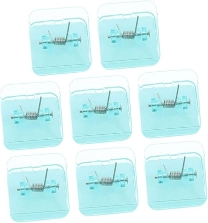 BESPORTBLE 8pcs Transparent Wall-Mounted Dog Pee Pad Holder Clips Reusable Puppy Training Supplies Nonslip Base for Secure Potty Pad Placement