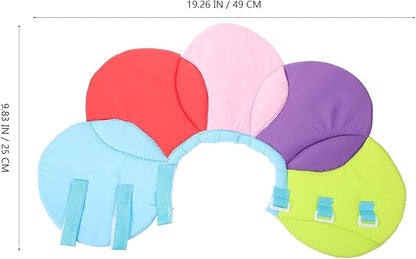 POPETPOP Flower Shaped Elizabethan Collar for Dogs Size L - Lightweight No Lick Protective Recovery Neck Cover for Post Surgery and Injury Care