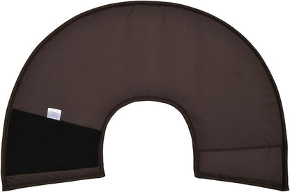Puppia Dandy Cone Collar for Dogs After Surgery Fashionable Comfortable Pet Recovery Collar Elizabethan Dog Collar, Brown, Medium