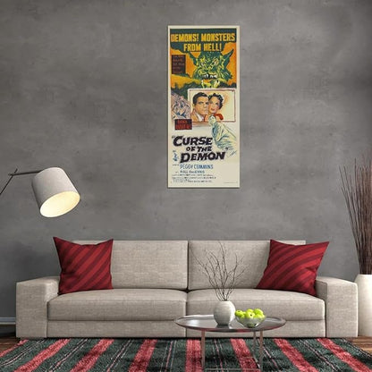Black Empire Night Of The Demon Movie Insert Room Decor Wall Art Print 12x16 Poster