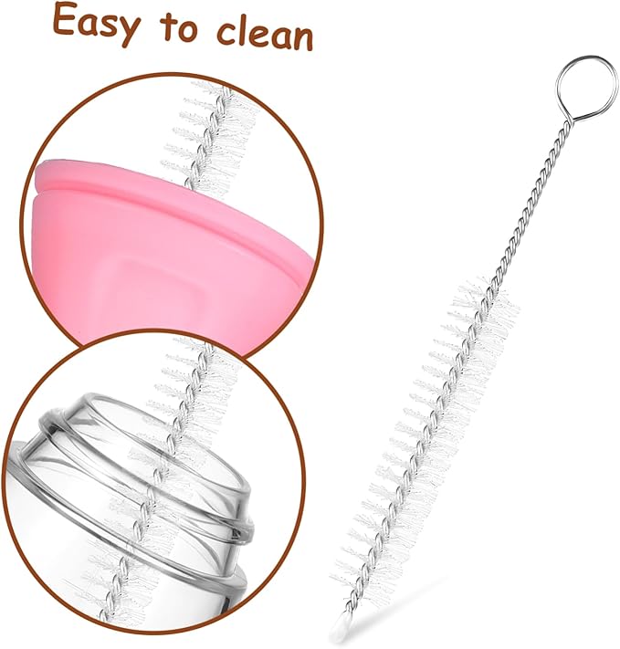 Puppy Milk Feeder Kitten Bottle Feeding Kit Silicone Nipples Safe Reliable for Newborn Pets