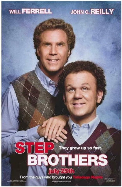Rectify the Race Step Brothers Movie Will Ferrell John C. Reilly Mary Steenburgen 12x16 Poster