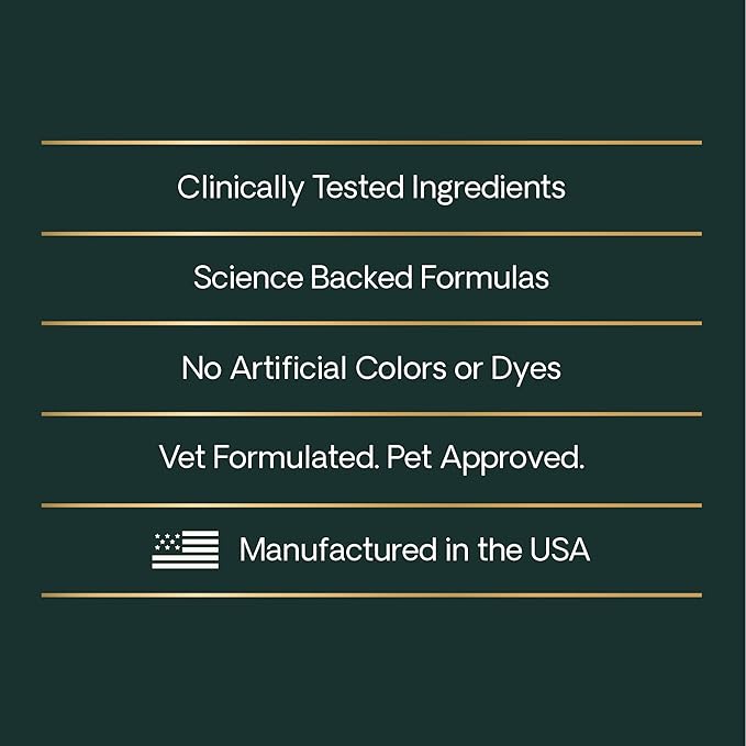 VetriScience Clinically Tested Composure Calm & Confident Chews - Supplement for Dogs with Anxiety, Stress & Fear with L-Theanine for Thunderstorms, Fireworks or Travel, Peanut Butter, 120 Count