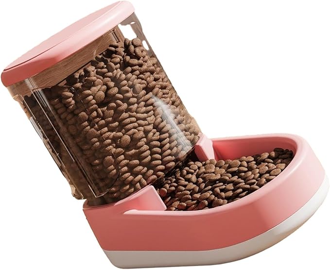 Transparent Pet Feeding Bowl Dog Feeder Small Dog Drinking Bowl Large Capacity Antislip Water Dispenser Pet Supply