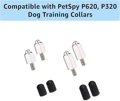 PetSpy P620/P320 Extra Contact Points - Replacement Part for Dog Training Collars P620, P320, and P620B