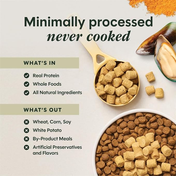 Instinct RawBoost Functional Mixers, Freeze Dried Dog Food Topper, Grain-Free, Real Chicken - Mobility Support, 5.5 oz. Bag