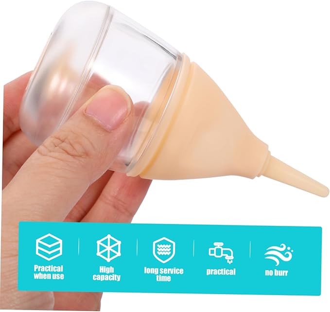 Toddmomy Newborn Puppy Milk Feeder Bottle Set Tiny PET Nursing Bottle for Kittens and Puppies Feeding Tool Soft Nipple for Small Animals and PET Care