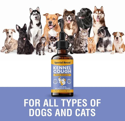 Special Breed Throat Wellness Support for Dogs and Cats, 2oz (3 Pack)