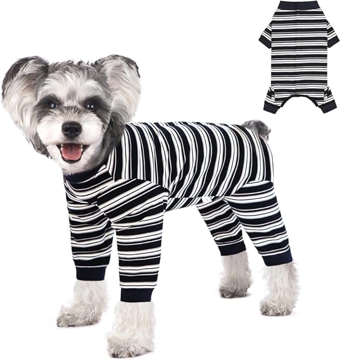 FEimaX Dog Recovery Suit After Surgery, Pet Abdominal Wounds Post Surgical Shirt for Dogs Cats, Puppy Spay Neuter Prevent Licking Onesie Alternative Bandages E-Collar & Cone