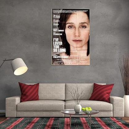 Black Empire I've Loved You So Long Movie Kristin Scott Thomas Laurent Gr Vill Room Decor Wall Art Print 18x24 Poster