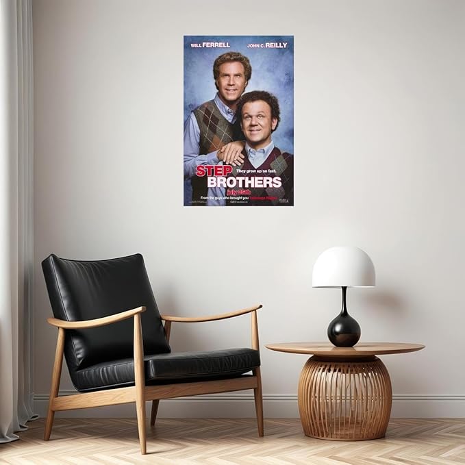 Rectify the Race Step Brothers Movie Will Ferrell John C. Reilly Mary Steenburgen 24x36 Poster