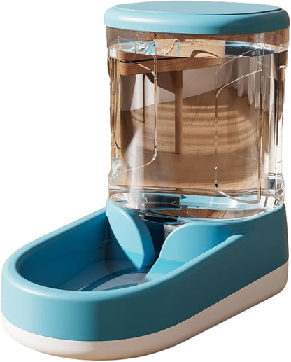 Transparent Pet Feeding Bowl Dog Feeder Small Dog Drinking Bowl Large Capacity Antislip Water Dispenser Pet Supply