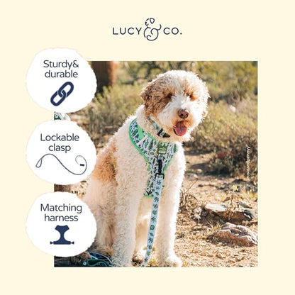 Lucy & Co. x Parks Project Feel the Earth Breath Dog Leash, Durable Matching Dog Lead with Heavy Duty Hardware, Large