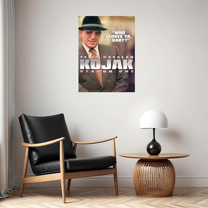 Rectify the Race Kojak Movie Telly Savalas Dan Frazer Kevin Dobson 24x36 Poster