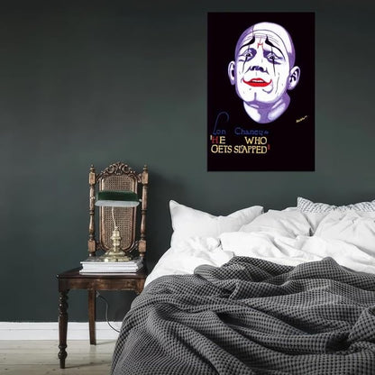 Black Empire He Who Gets Slapped Movie Lon Chaney Sr. Norma Shearer John Room Decor Wall Art Print 18x24 Poster
