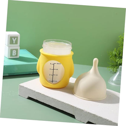 Reusable Pet Nursing Bottle with Ergonomic Grip and Clear Scale for Newborn Kittens and Puppies Soft Flexible Tip Feeding Bottle for Precise Milk Flow and Easy Cleaning
