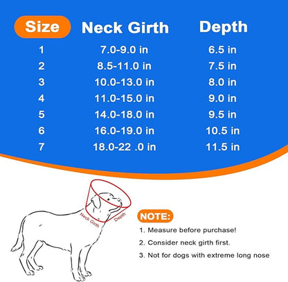 Breathable Mesh Dog Cone Collar with Soft Liner for Surgery, Elizabethan Recovery Alternative to Stop Licking,Pet Neck Collar for Large Medium Small Breeds(Black,1)