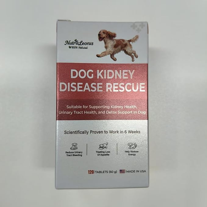Promotes Urinary Health for Dogs, Restores Kidney Function with Natural Ingredients