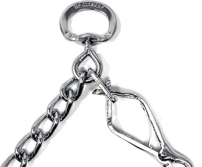 Herm Sprenger Pet Supply Imports Chrome Plated Training Collar with Quick Release Snap for Dogs, Medium, 3.0mm, 21-Inch