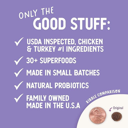 Health Extension Grain Free Chicken & Turkey Dry Dog Food - 30+ Superfoods and Probiotics for All Life Stages (10 lb)