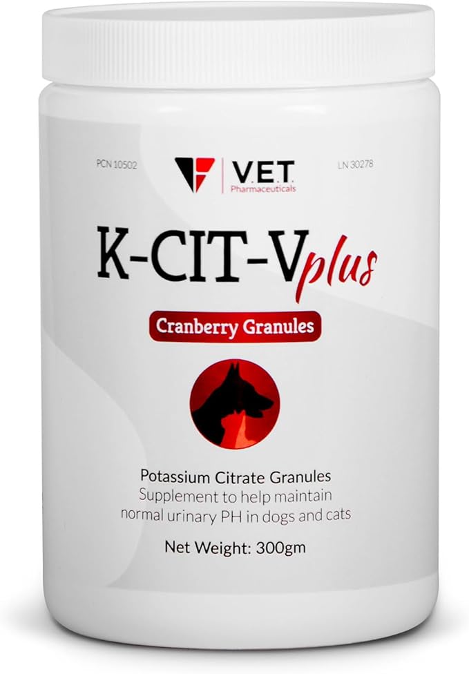 K-CIT-V Plus Cranberry 300 gm Granules for Dogs and Cats