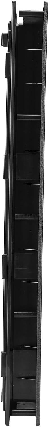 Dioche Pet Door for Large Dogs WallMounted Dog Door with BuiltIn Magnet Removable Installation Pet Accessory for Easy Indoor Outdoor Access (Black)
