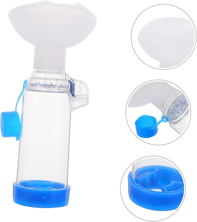 BESPORTBLE Pet Spacer Mask for Cats and Dogs Feline Chamber Breathing Indicator Medication for Respiratory Issues