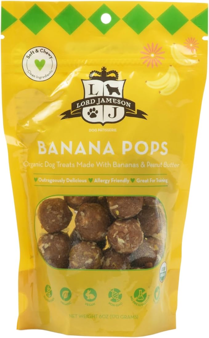 Lord Jameson Collection Bundle – Organic Dog Treats, Soft, and Irresistible Dog Treats Bundle (3-Pack)
