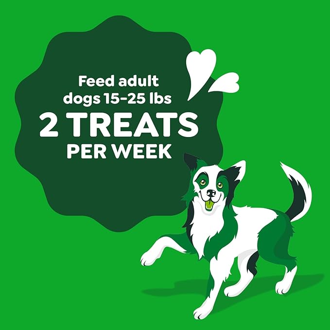 Greenies Occupy Twists Natural Dog Treats Petite Size Dog Chews Long Lasting Chicken Flavor, 35 oz. Pack, 40 Count