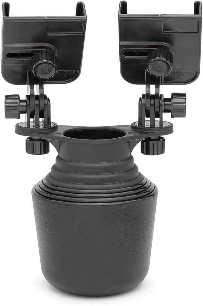 WeatherTech Double High Pet Feeding System - Elevated Dog/Cat Bowls - 4 inch High Light Grey (DHC1604LGLG)