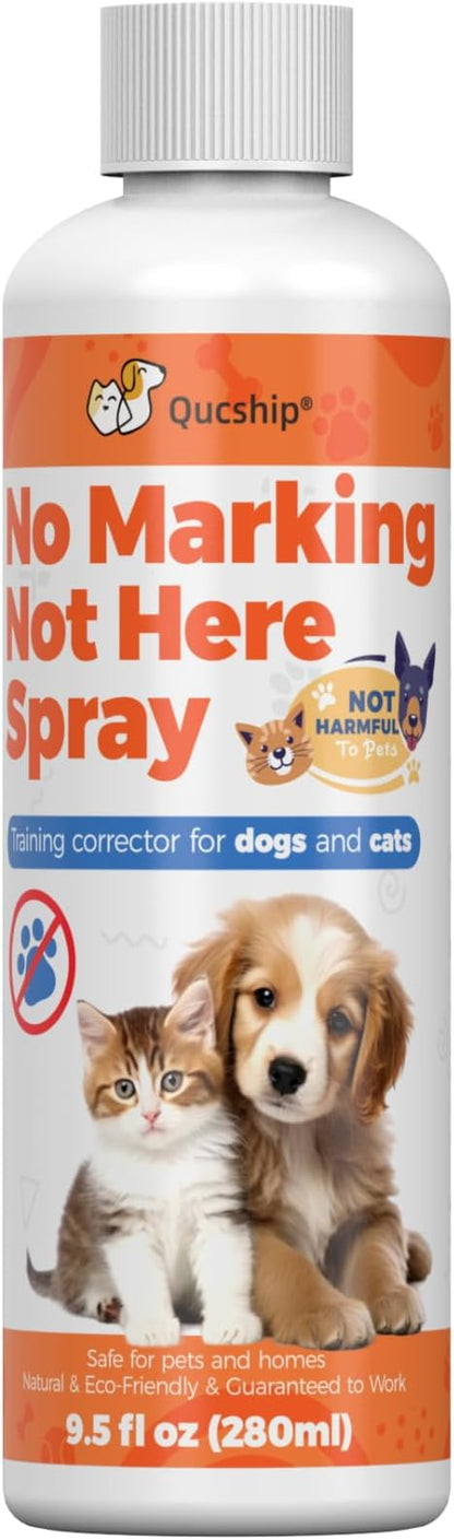 8oz Best Pee Spray for Dogs Indoor & Outdoor – Stop Dog Urinating in House with No More Peeing in House – Dog Stay Away Spray for Furniture, Carpet, Grass – Safe Don't Pee Here Dogs Marking Wrong