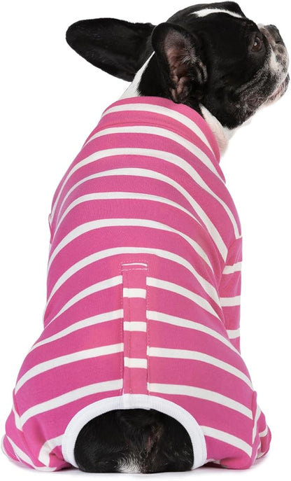 Dog Surgery Recovery Suit for Male/Female, Post-Op Shirt, Bodysuit, E-Collar & Cone Alternative, Anti-Licking Snugly Onesie