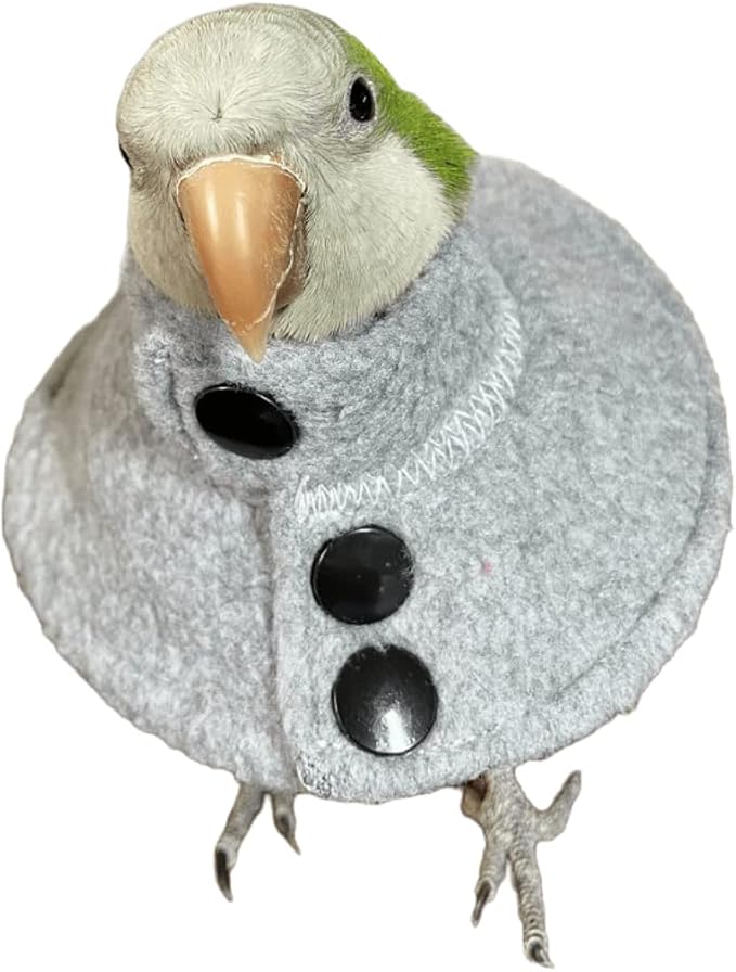 Adjustable Recovery Bird Cone Collar, Elizabeth Protective Collar, Safe and Practical Neck Sleeve for Preventing Bite and Licking Wound Healing with Snap Fastener Random Color (Medium)