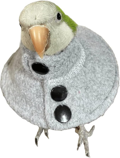 Adjustable Recovery Bird Cone Collar, Elizabeth Protective Collar, Safe and Practical Neck Sleeve for Preventing Bite and Licking Wound Healing with Snap Fastener Random Color (Medium)