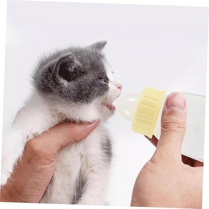 Toyvian Pet Nursing Bottle Kitten Feeding Milk Bottle Puppy for Nursing Small Cat Milk Reusable Pet Nurser Dog Accessories