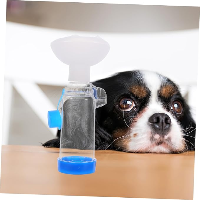 BESPORTBLE Pet Spacer Mask for Cats and Dogs Feline Chamber Breathing Indicator Medication for Respiratory Issues