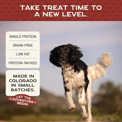 Smart Cookie All Natural Dog Treats - Wild Boar & Sweet Potato - Training Treats for Dogs with Allergies, Sensitive Stomachs - Soft Dog Treats, Chewy, Grain Free, Made in USA - 5oz Bag, Pack of 3