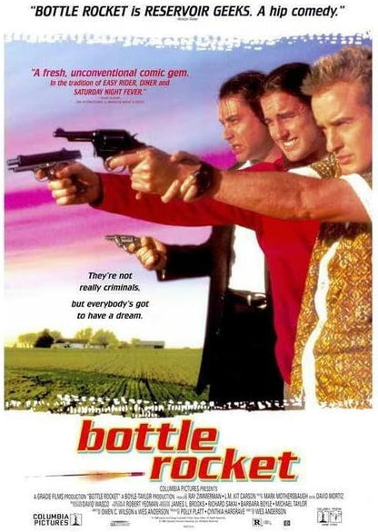Rectify the Race Bottle Rocket Movie Luke Wilson Owen Wilson Ned Dowd 24x36 Poster