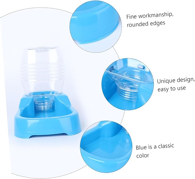 Gatuida Puppy Water Bowl Dog Water Bowl Portable Large Dog Drinking Tool Pet Feeder