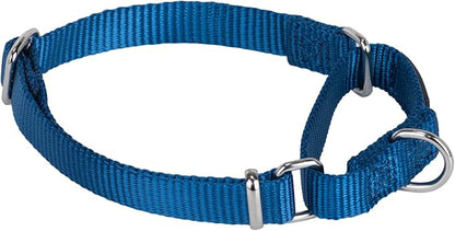Hyhug Martingale Collar for Dogs Small Blue |Escape - Proof Heavy Duty Nylon Durable No Buckle, Ideal for Training & Daily Walks