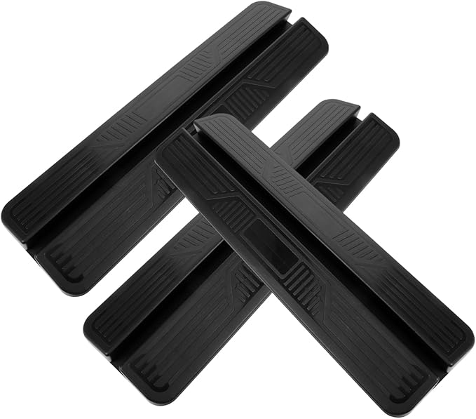 3pcs Pet Dog Fence Ramp Accessory -Fall Door Sill Ramps for Indoor Use Easy Installation for Dogs and Toddlers and Portable Design