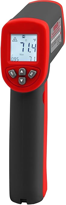 Triplett IRT227 12:1 Single Input Type K/J Thermometer, -58 to 1112°F (-50 to 600°C)