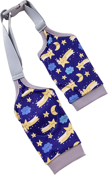 HDKUW Dog Front Leg Braces Recovery Sleeve, Pet Knee Brace Wounds Protector for Medium Large Dog Blue Star XL