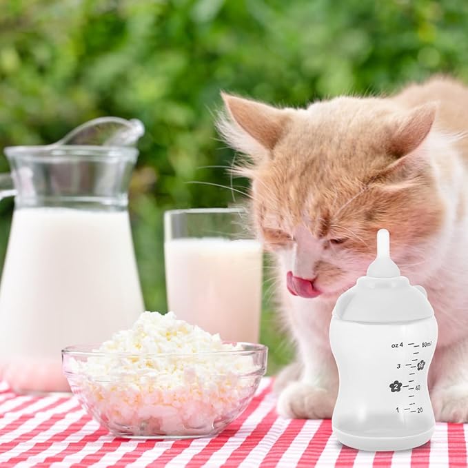 BESPORTBLE Small Pet Feeding Bottle Puppy Milk Feeder for Kittens Small Animals Lightweight Portable Safe Convenient Feeding for Newborn Pets