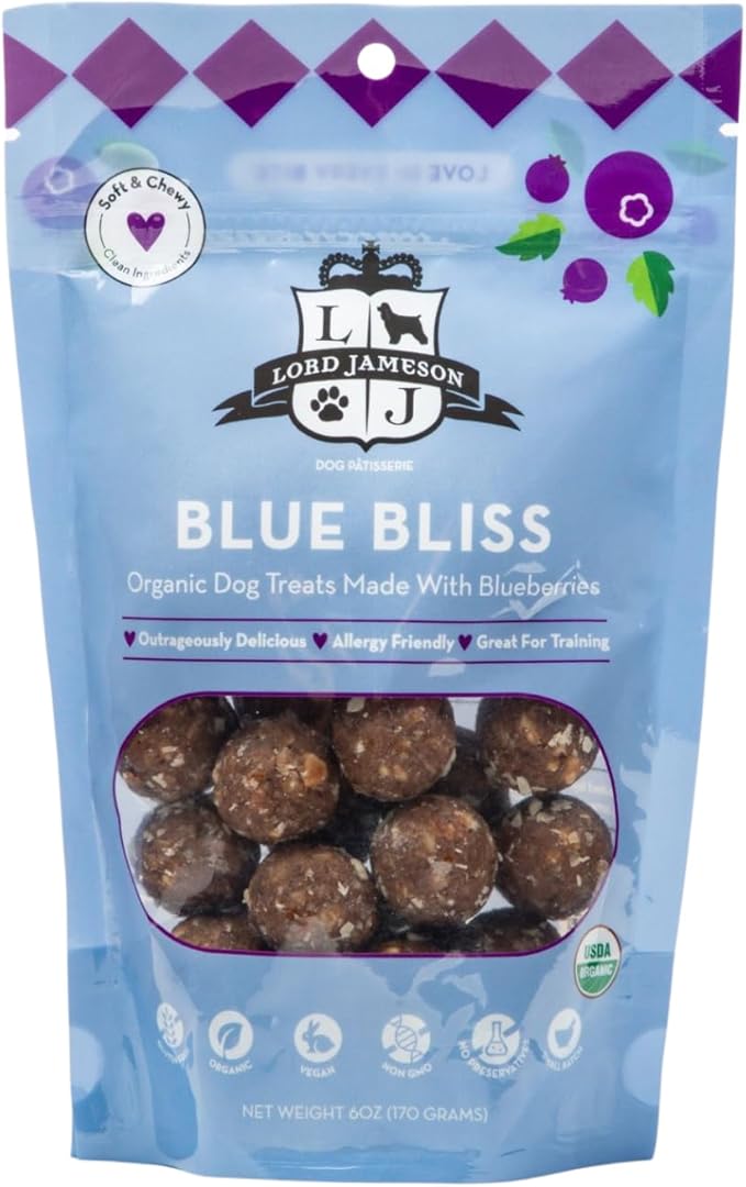 Lord Jameson Everyday Collection Bundle – Organic Daily Dog Treats for Healthy, Happy Pups (5-Pack)
