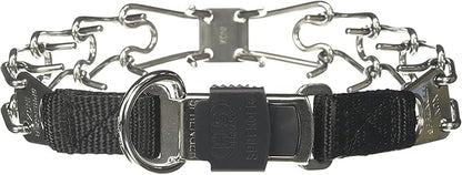 Herm Sprenger Stainless Steel Prong Dog Training Collar with Quick Release Buckle No-Pull Collar for Dogs (Stainless Steel, 16in x 2.25mm (Neck Size Up to 13in))