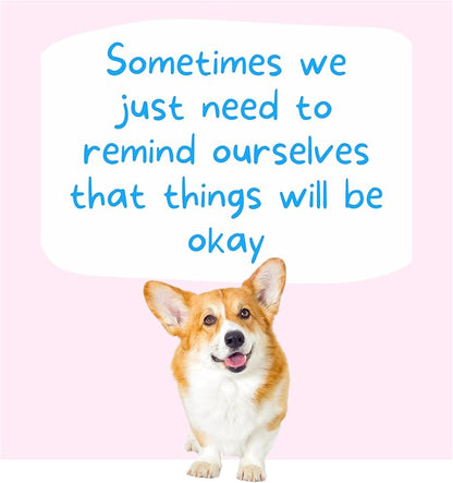 Dogs Against Anxiety Cards — 50 Anxiety Relief Cards | CBT & Mindfulness Exercises | Calming Gift for Women, Dog Lovers & Kids