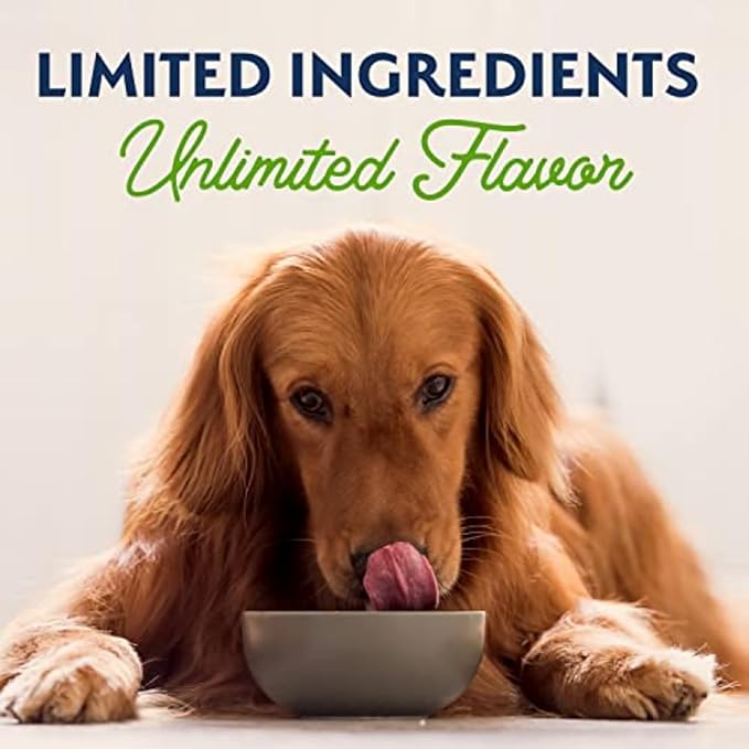 Natural Balance Limited Ingredient Adult Wet Canned Dog Food with Vegan Plant Based Protein and Healthy Grains,Vegetarian Recipe,13 Ounce,(Pack of 24)