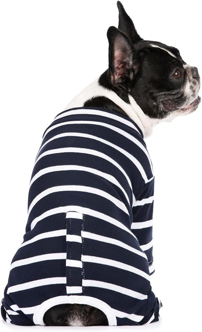 Dog Surgery Recovery Suit for Male/Female, Post Surgery Dog Shirt, After Surgery Dogs Bodysuit, E-Collar & Cone Alternative Surgical Clothes, Anti-Licking Puppy Snugly Onesie